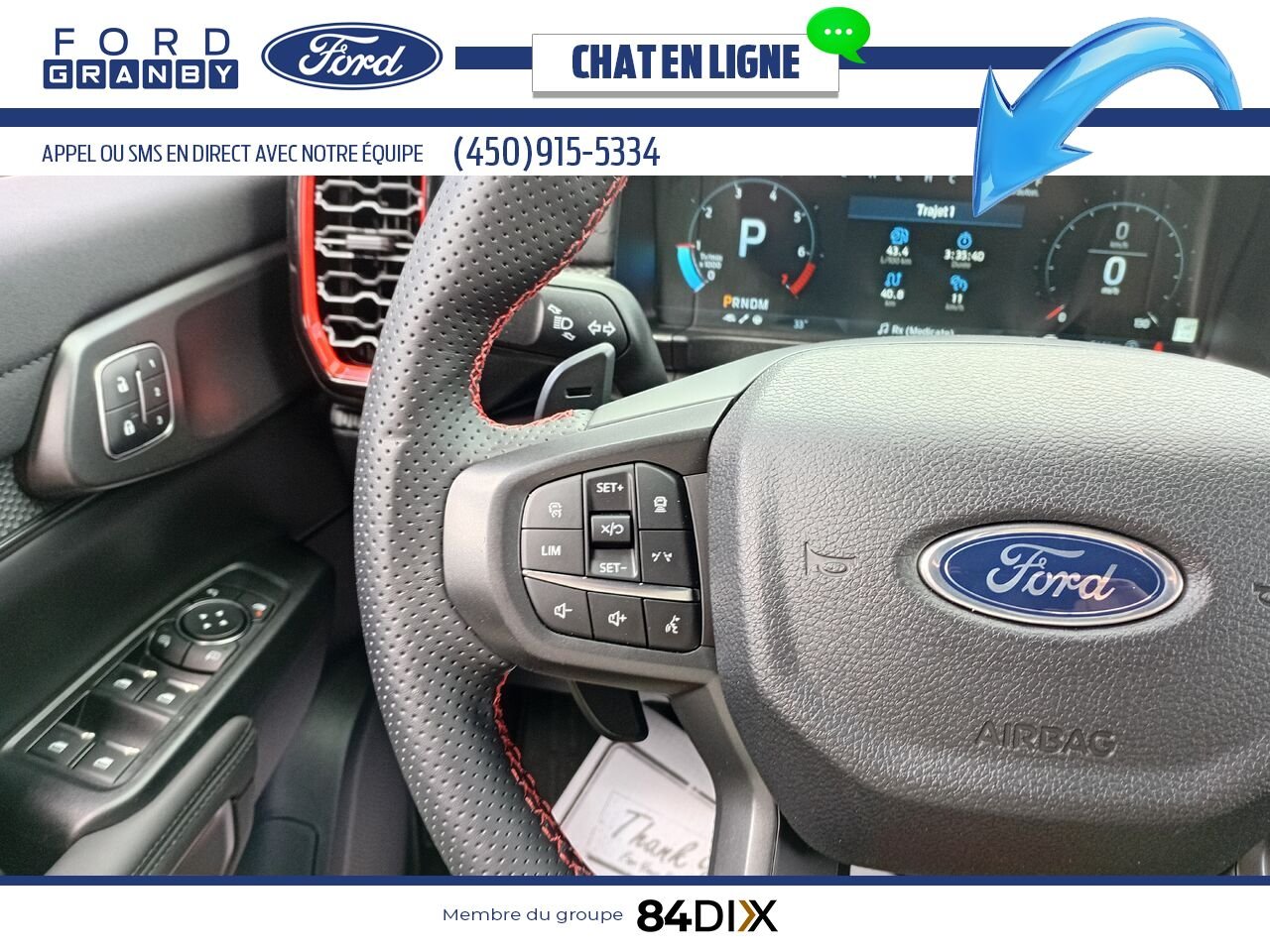 Ford RANGER 2024 Vert Granby - photo #15