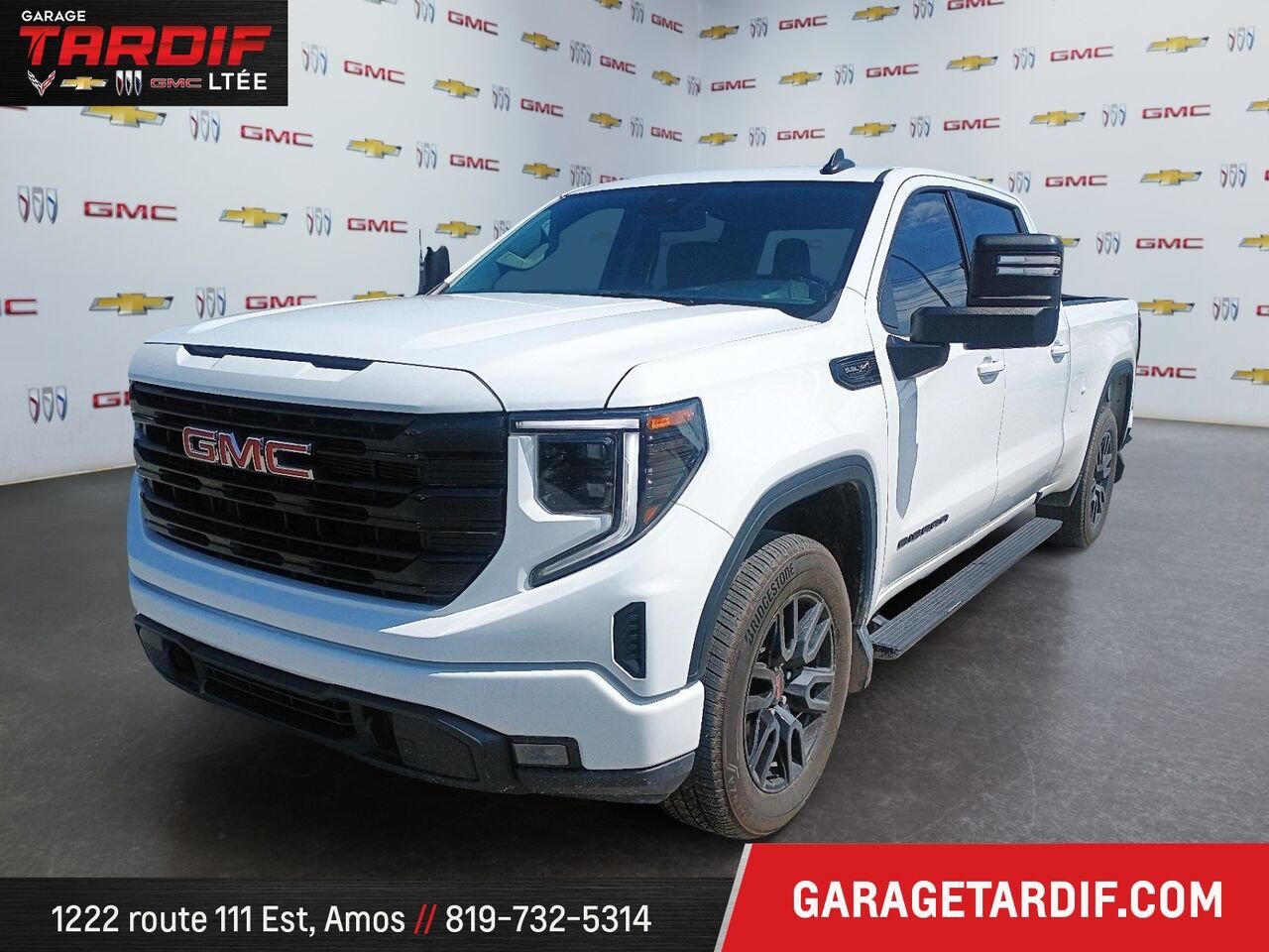 GMC SIERRA 1500 4WD CREW CAB PICKUP 12194A 2024 Blanc Amos - photo #0