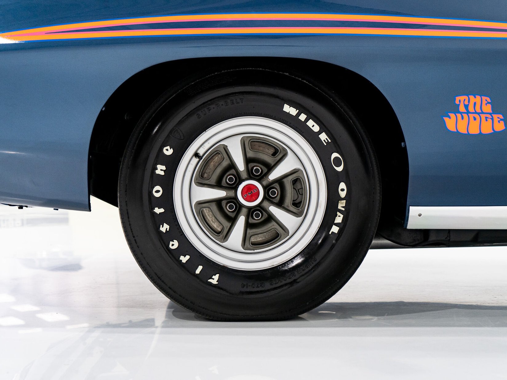 Pontiac GTO The Judge Matching# Ram Air III 4-speed **PRIX EN USD** 1970 Bleu Montréal - photo #45