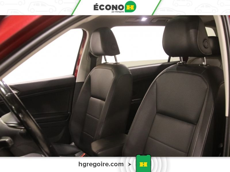 Volkswagen Tiguan 821539A | Comfortline AWD CUIR TOIT NAV BLUETOOTH CAMÉRA MAG 2018 Rouge Laval - photo #10