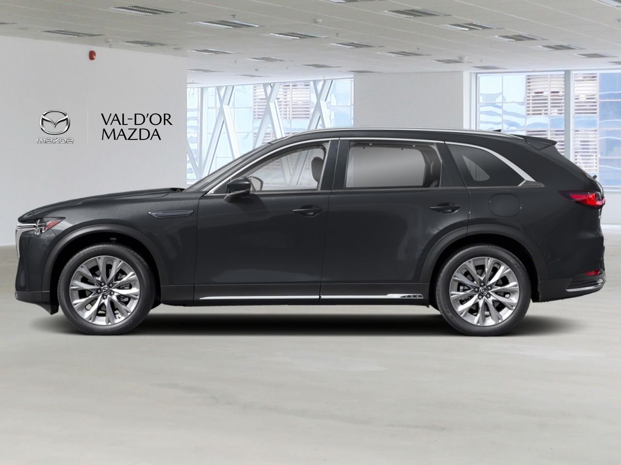 MAZDA CX-90 hybride léger 2693 | GT TI 2026 Noir de jais mica Val-d'Or - photo #2