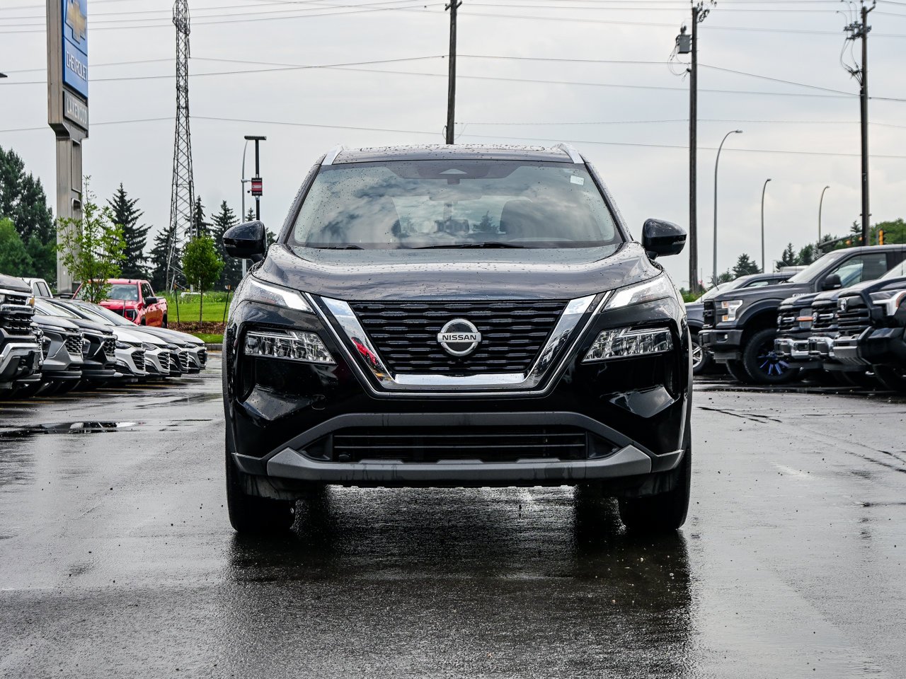 2021 Nissan Rogue AWD SV Black Sherwood Park - photo #2