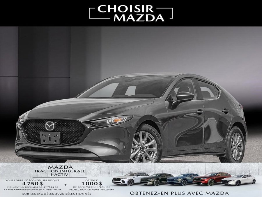 2025 Mazda Mazda3 Sport 2025 Machine Grey Metallic