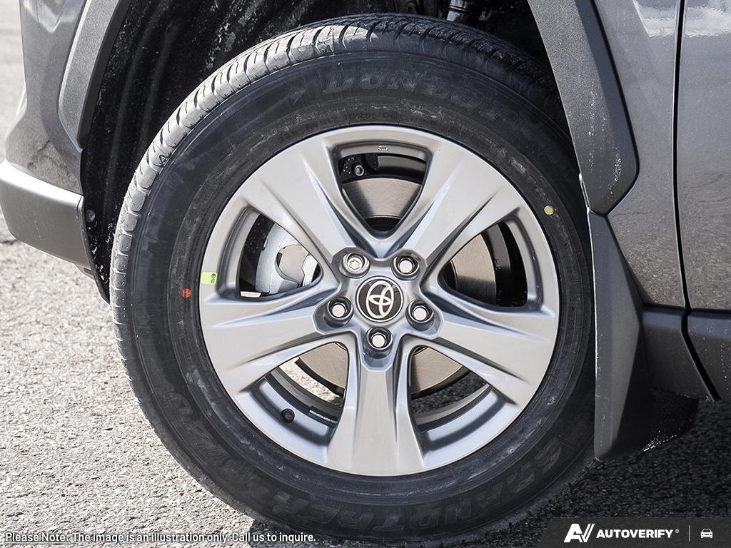 Toyota RAV4 Hybride hybride XLE TI 2025 Gris magnétique métallisé Sherbrooke - photo #7