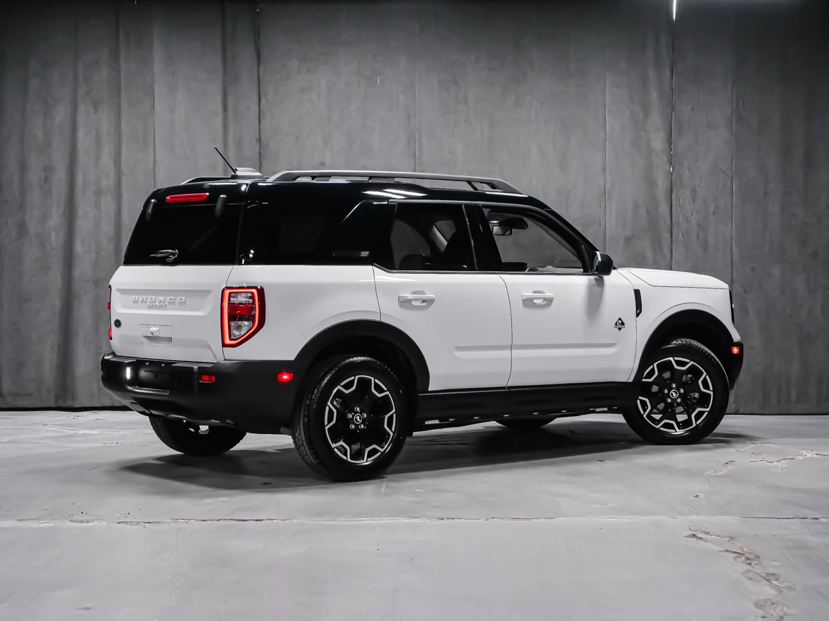 2025 Ford Bronco Sport OUTER BANKS CRUISE CONTROL ADAPTATIF White Montreal - photo #3