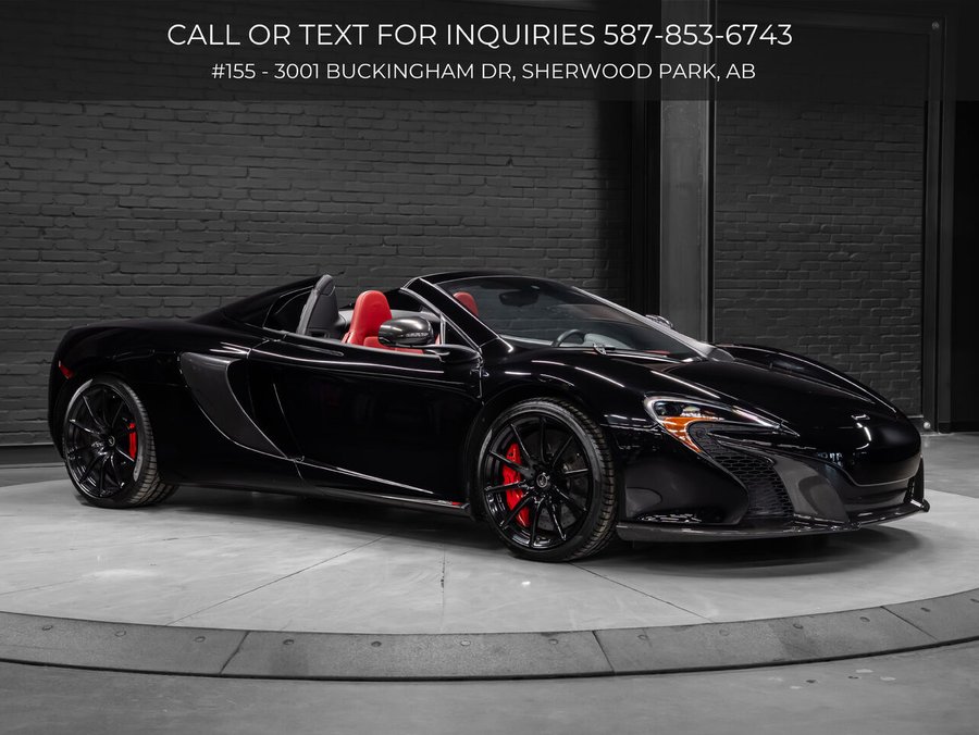 2015 McLaren 650S 2015 Carbon Black