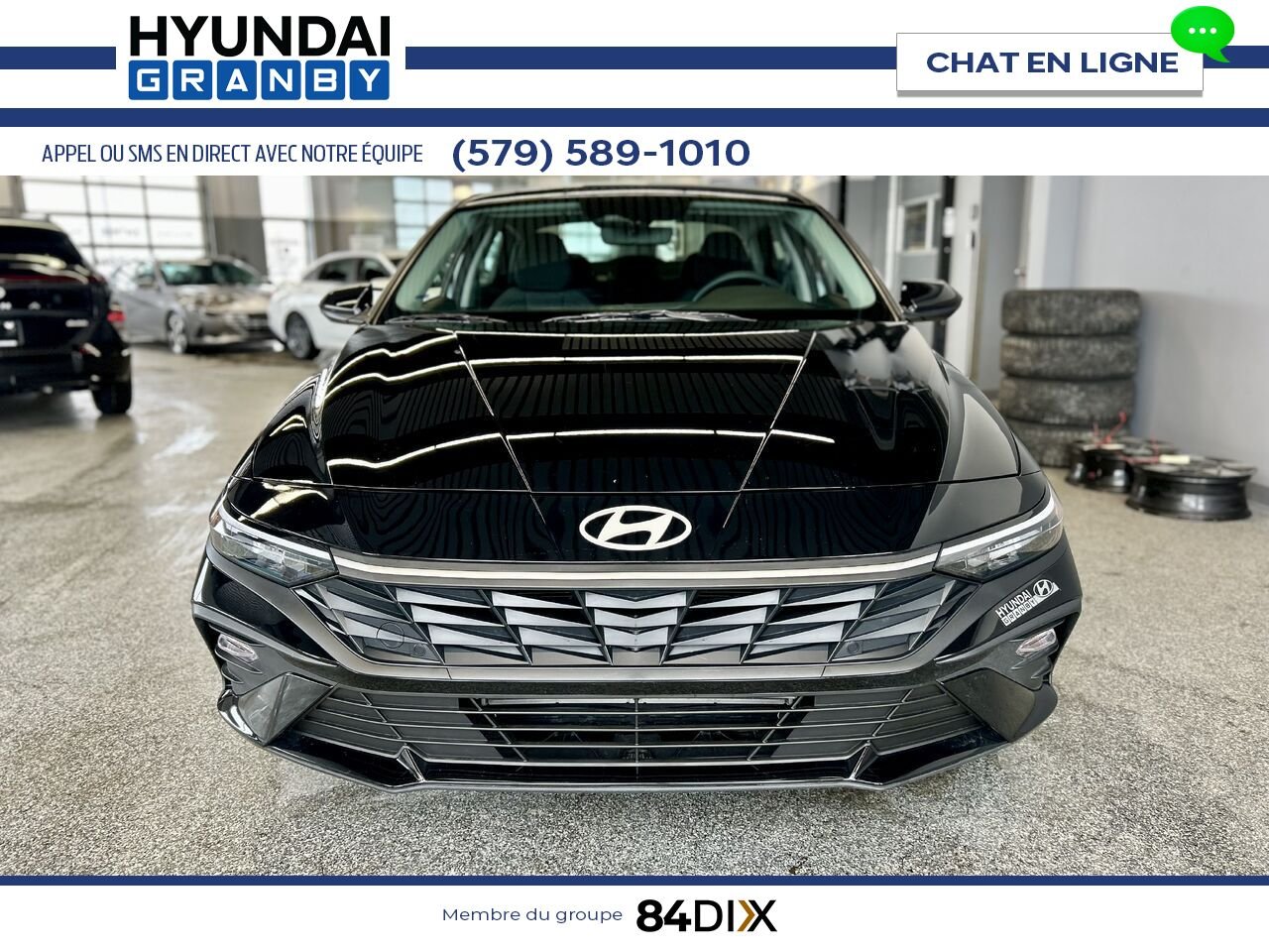 Hyundai Elantra 2024 Noir Granby - photo #2