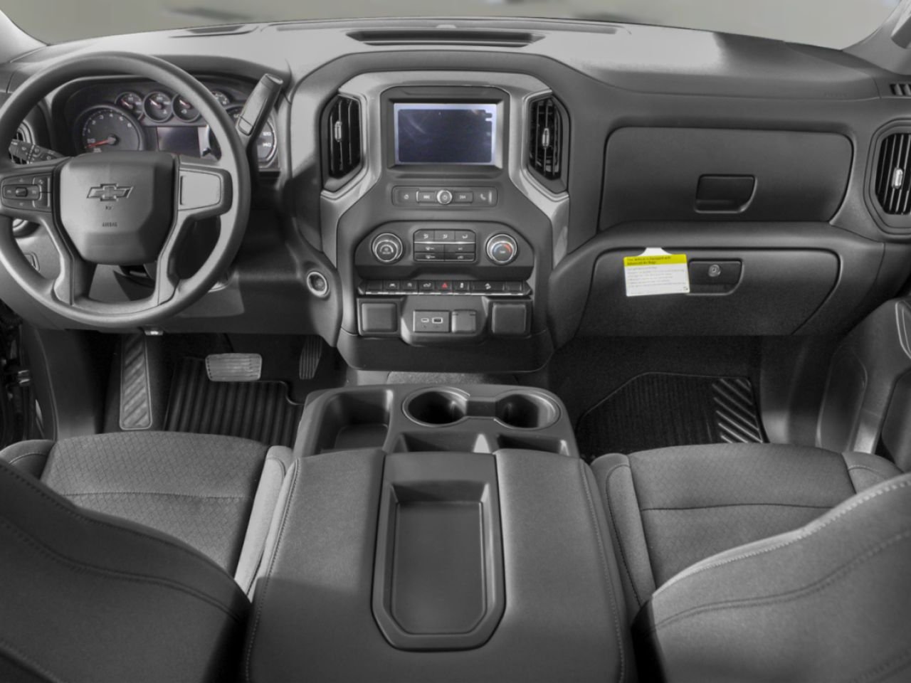 CHEVROLET Silverado 1500 Custom Trail Boss cabine multiplace 4RM 157 po 2026 Noir Amos - photo #2