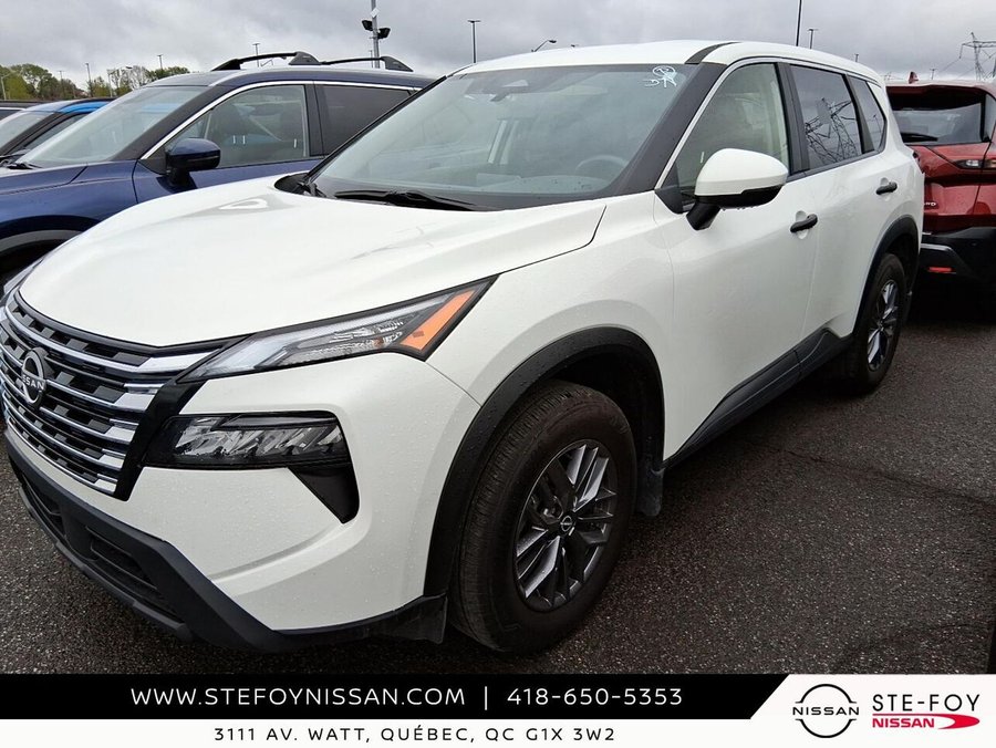 2024 Nissan ROGUE S TRACTION INTEGRALE 2024 White