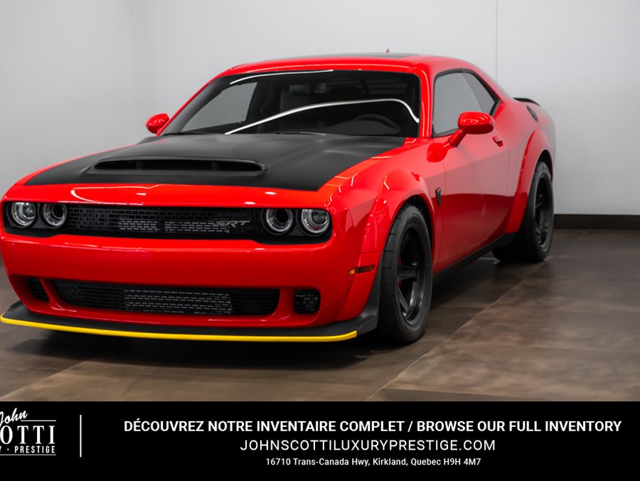 2018 Dodge Challenger 2018 Red