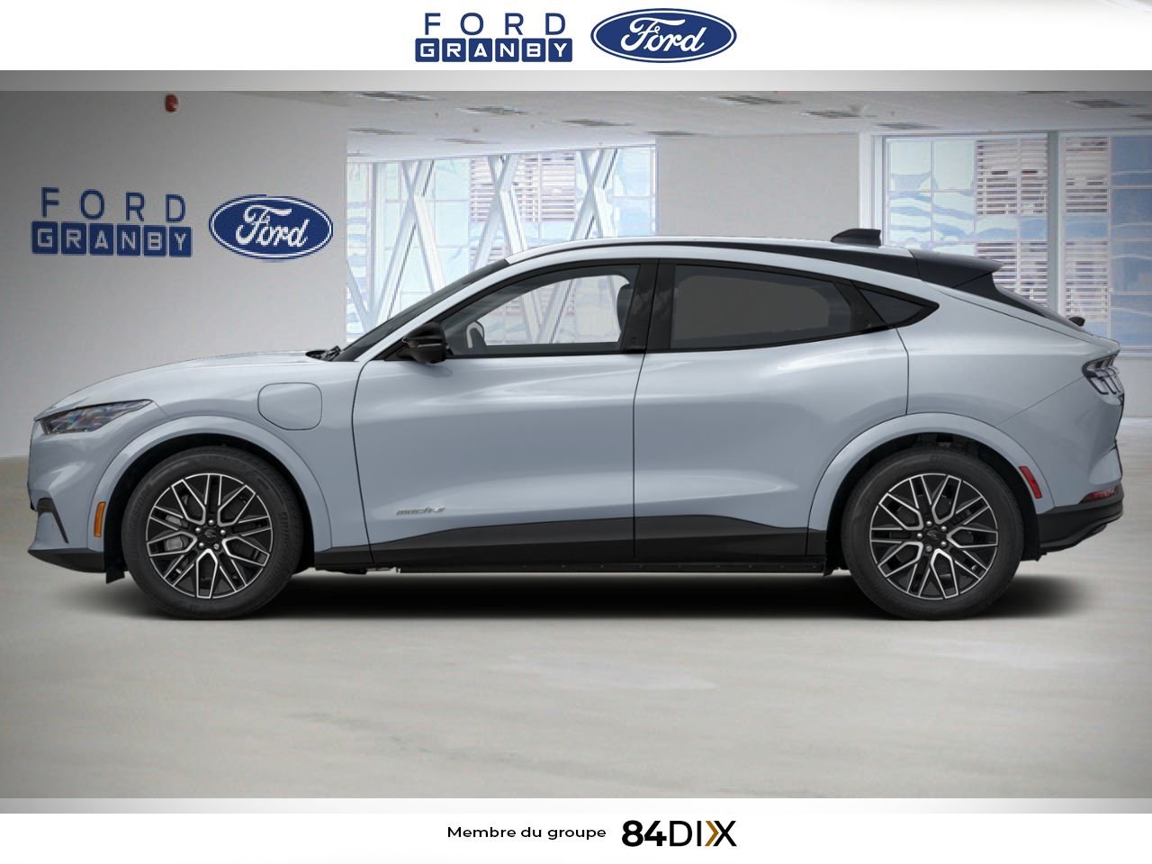 2026 Ford Mustang Mach-E Glacier Grey Metallic Tri-Coat Granby - photo #2