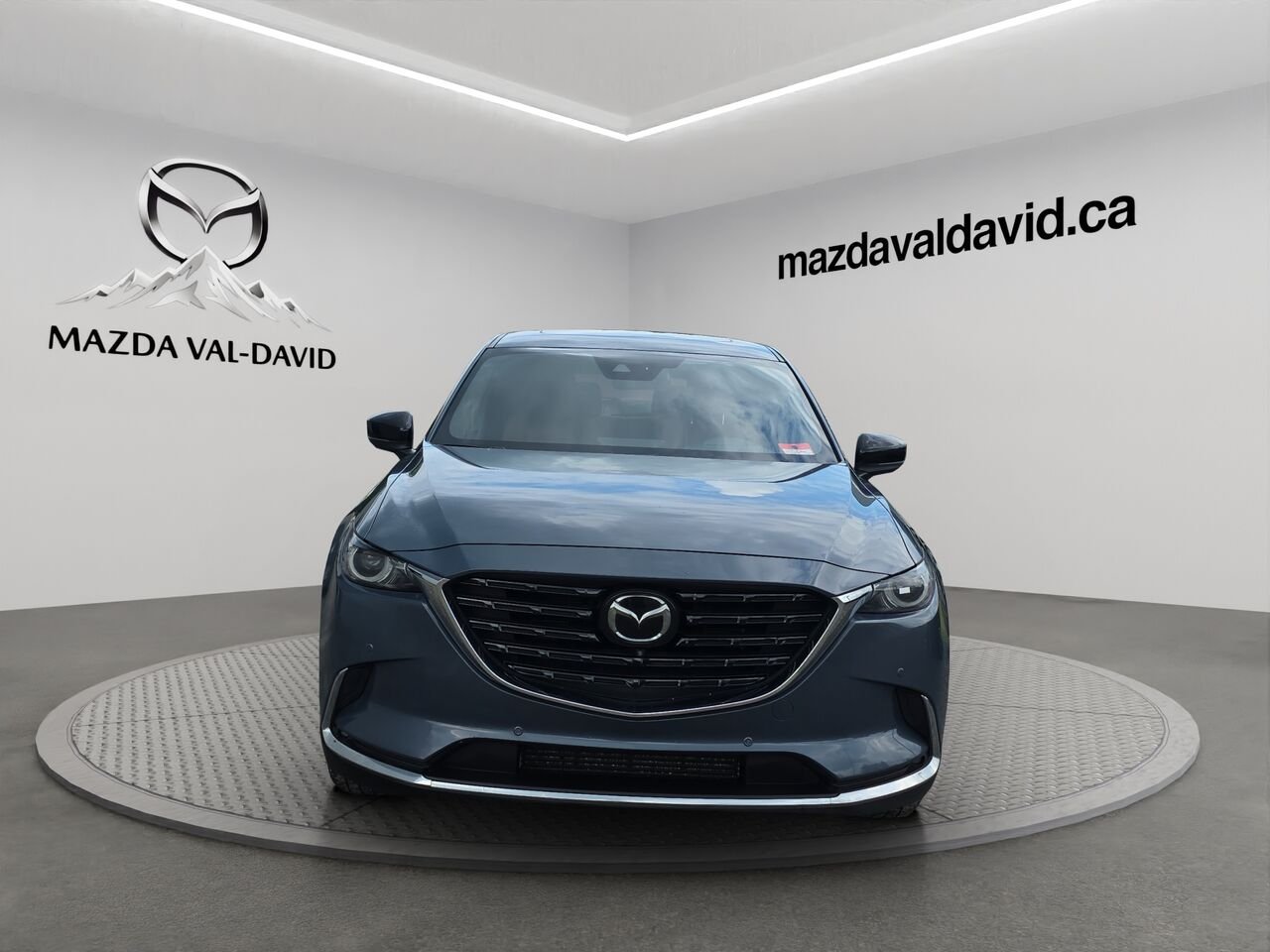 2022 Mazda CX-9 GT TI, SIÈGES EN CUIR, SIÈGES VENTILÉS, NAVIGATION Blue Val-David - photo #2