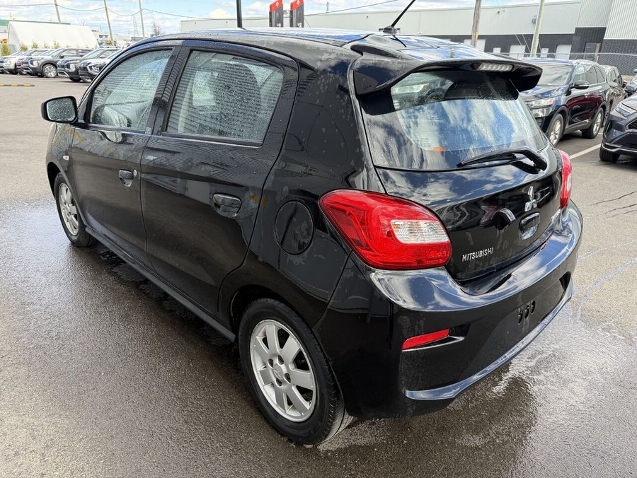 Mitsubishi Mirage ES Manuelle, Climatisation, Phares antibrouillards 2018 Noir