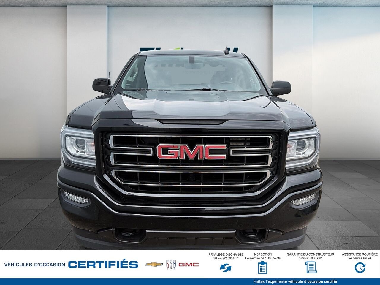 2018 GMC SIERRA K1500 Cabine double 4RM 143,5 po Black Montmagny - photo #1