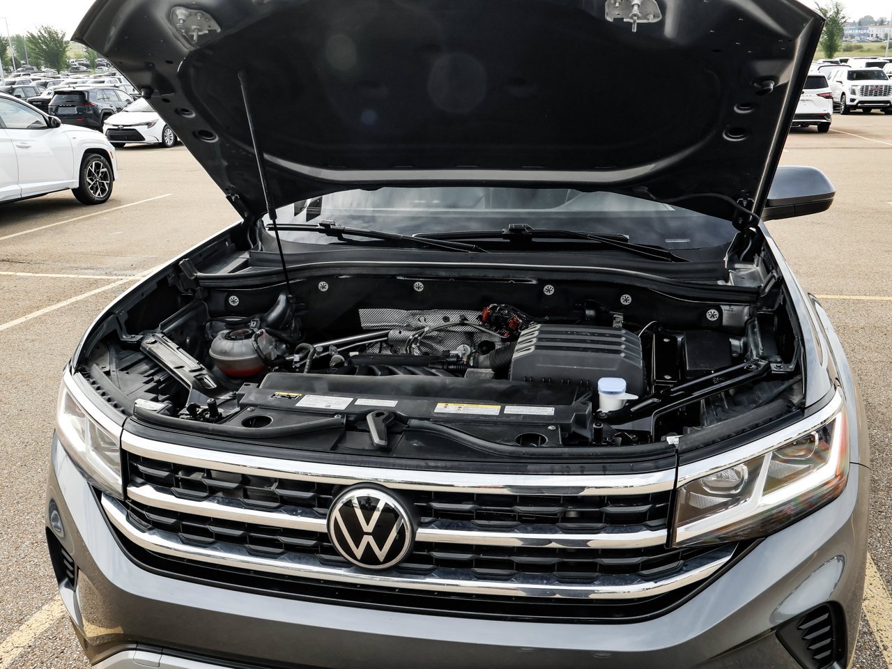 2022 Volkswagen Atlas Comfortline 3.6 FSI 4MOTION Grey Sherwood Park - photo #9