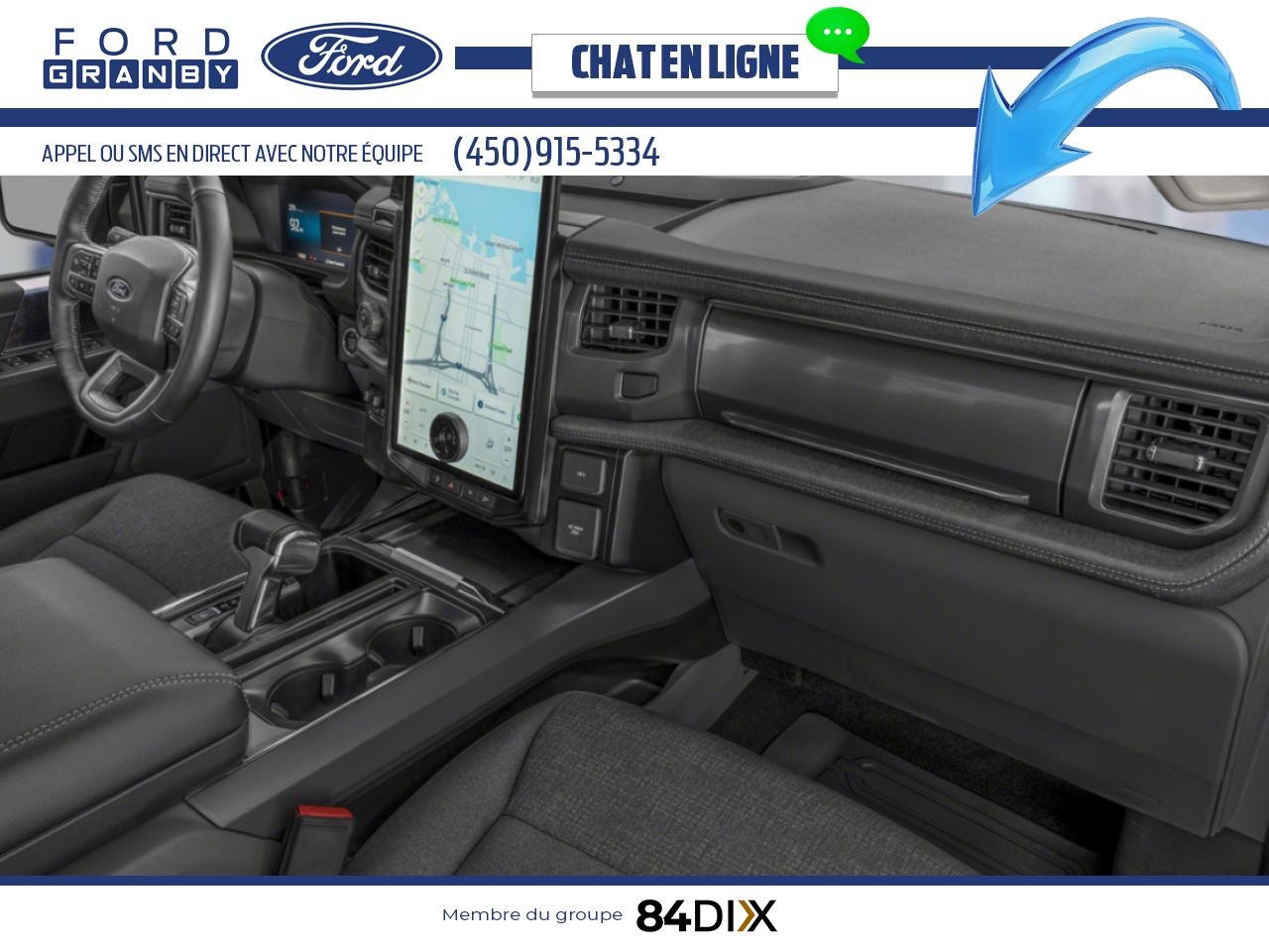 2025 Ford F-150 Lightning Antimatter Blue Metallic Granby - photo #8