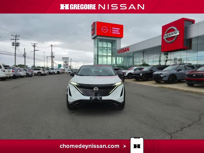 2024 Nissan Ariya White Saint-Eustache - photo #2