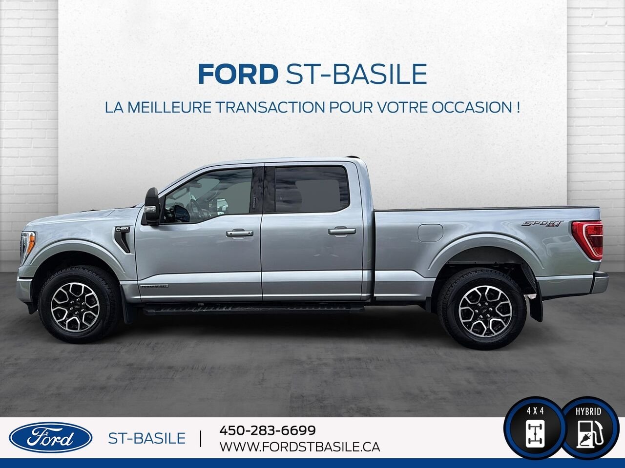 Ford F-150 2023 Argent Saint-Basile-le-Grand - photo #2