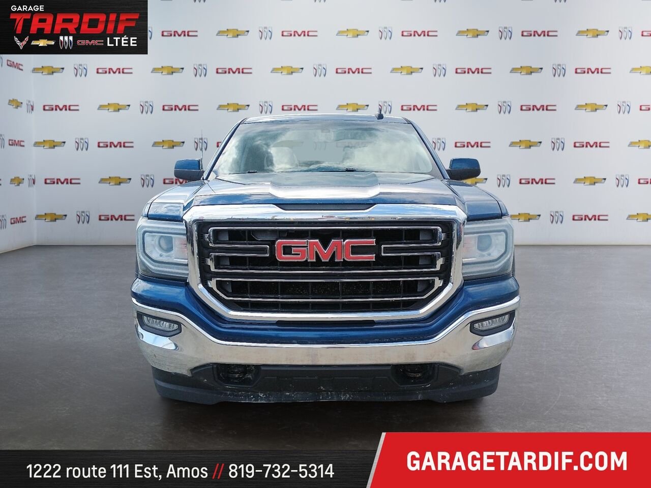 GMC SIERRA 4RM, CAISSE 46238A 2016 Bleu Amos - photo #1
