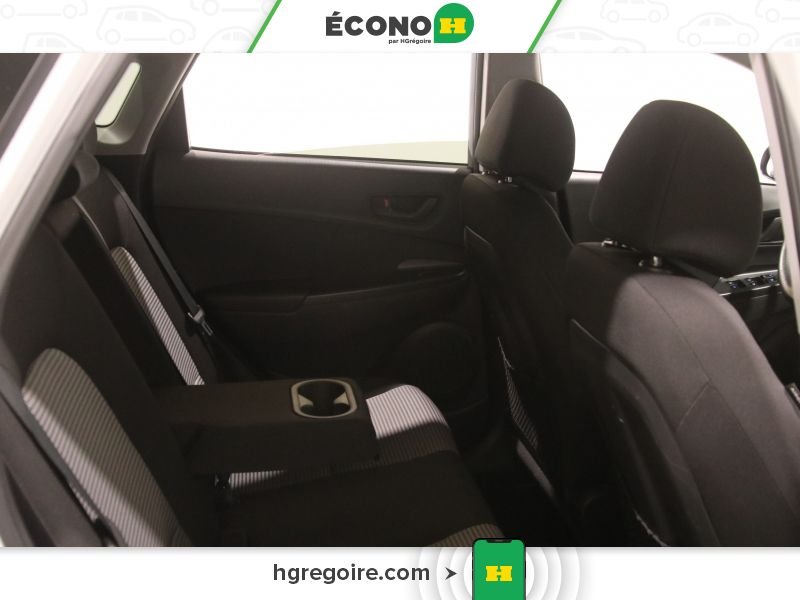 Hyundai Kona 821230 | Essential AUTO GR ÉLEC A/C BLUETOOTH CAMÉRA 2019 Blanc Laval - photo #11