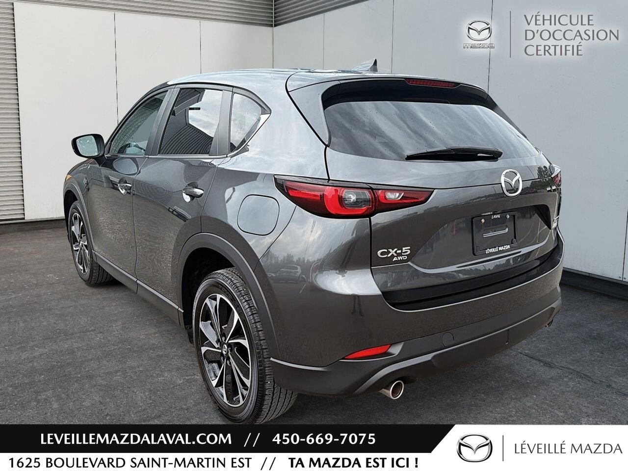 Mazda CX-5 GS TI 2023 Gris Laval - photo #7