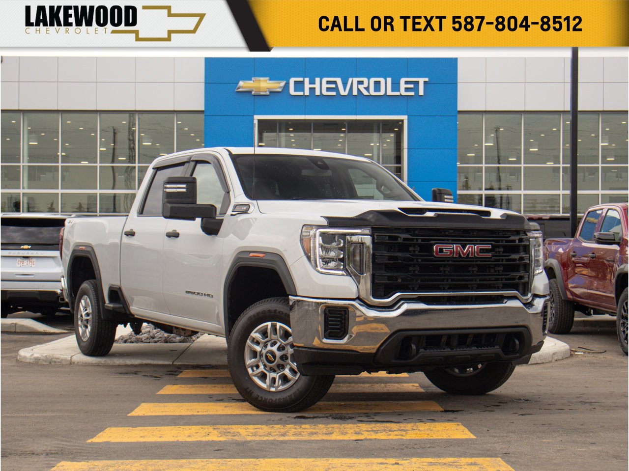 2022 GMC Sierra 2500HD 4WD Crew Cab 159 Pro White Sherwood Park - photo #0