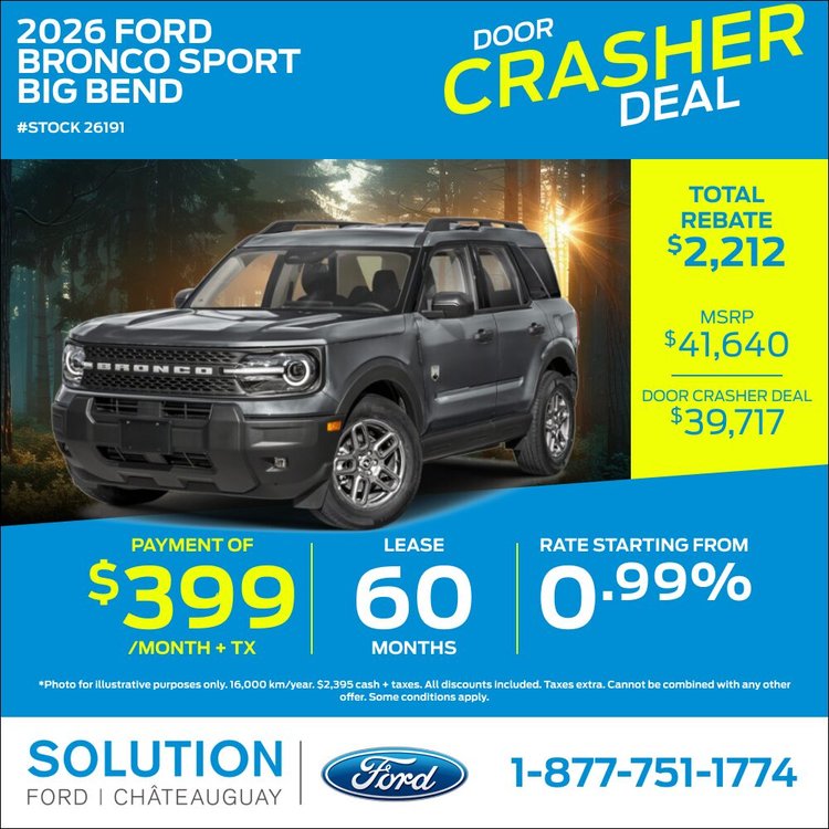 Solution Ford promo mai bronco 2026 EN