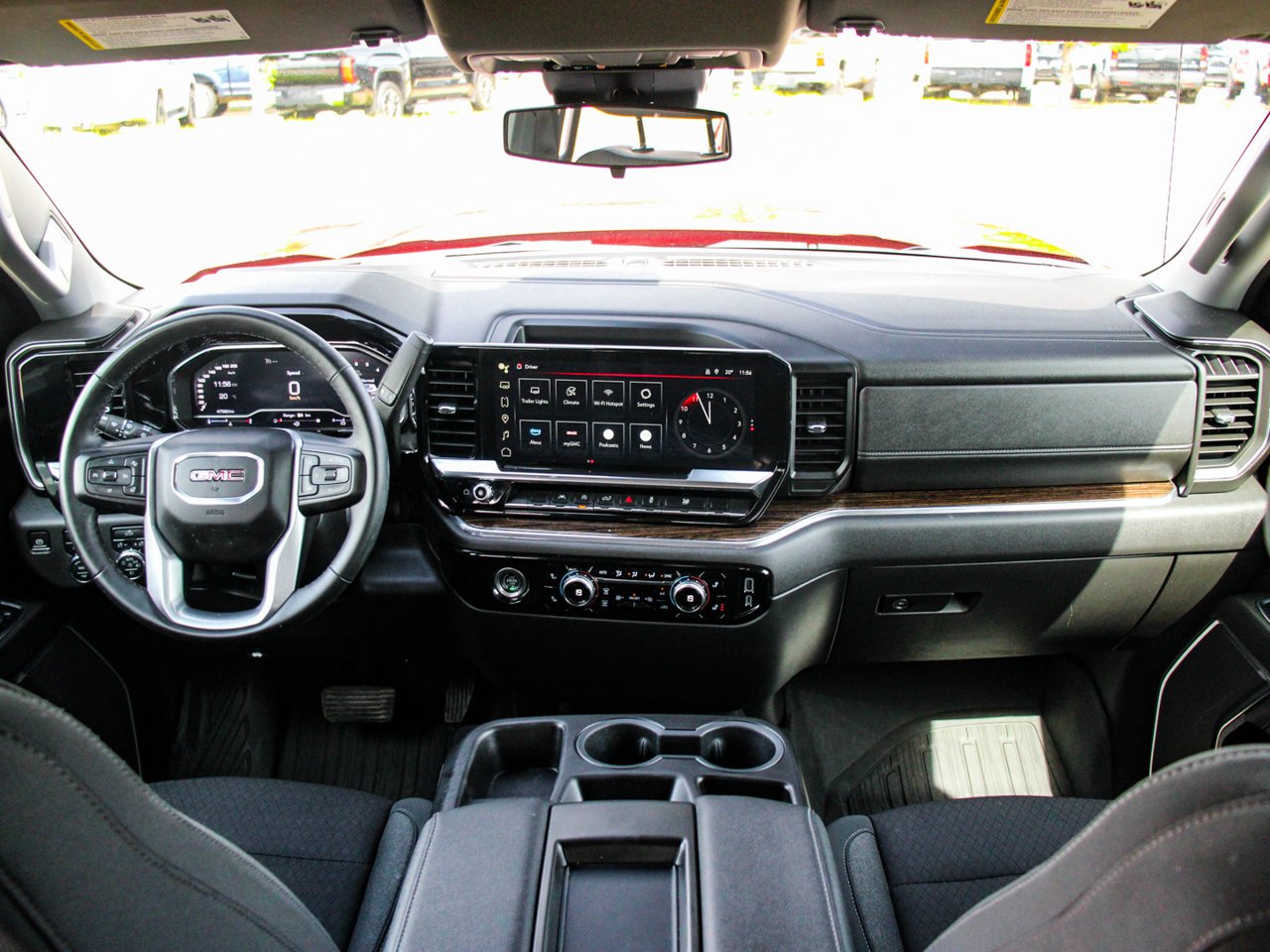 2024 GMC Sierra 1500 4WD Crew Cab 147 Elevation Red Sherwood Park - photo #29