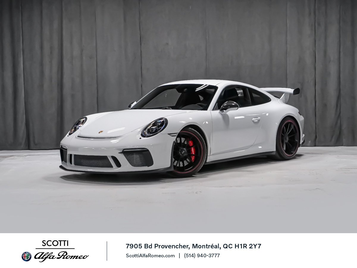 2018 Porsche 911 GT3 White Montreal - photo #0