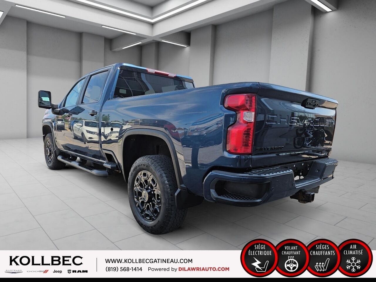 CHEVROLET SILVERADO 2500HD 26461 | LT Z71 CrewCab 4x4 2023 Bleu Gatineau - photo #18
