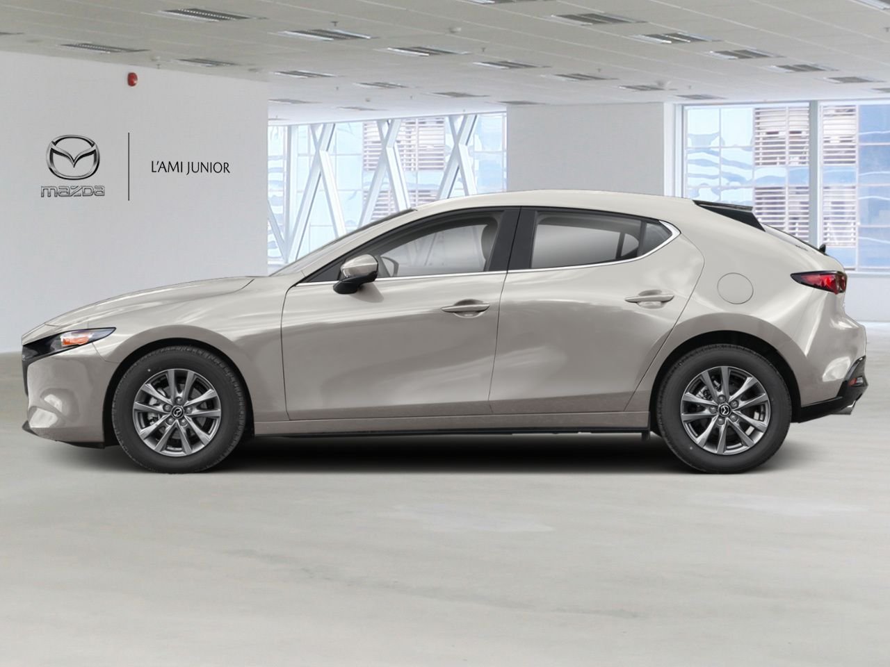 2025 Mazda Mazda3 Sport VIN JM1BPBLM0S1798933 Platinum Quartz Metallic Chicoutimi - photo #1