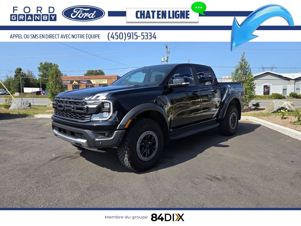 2024 Ford RANGER Black Granby - photo #2