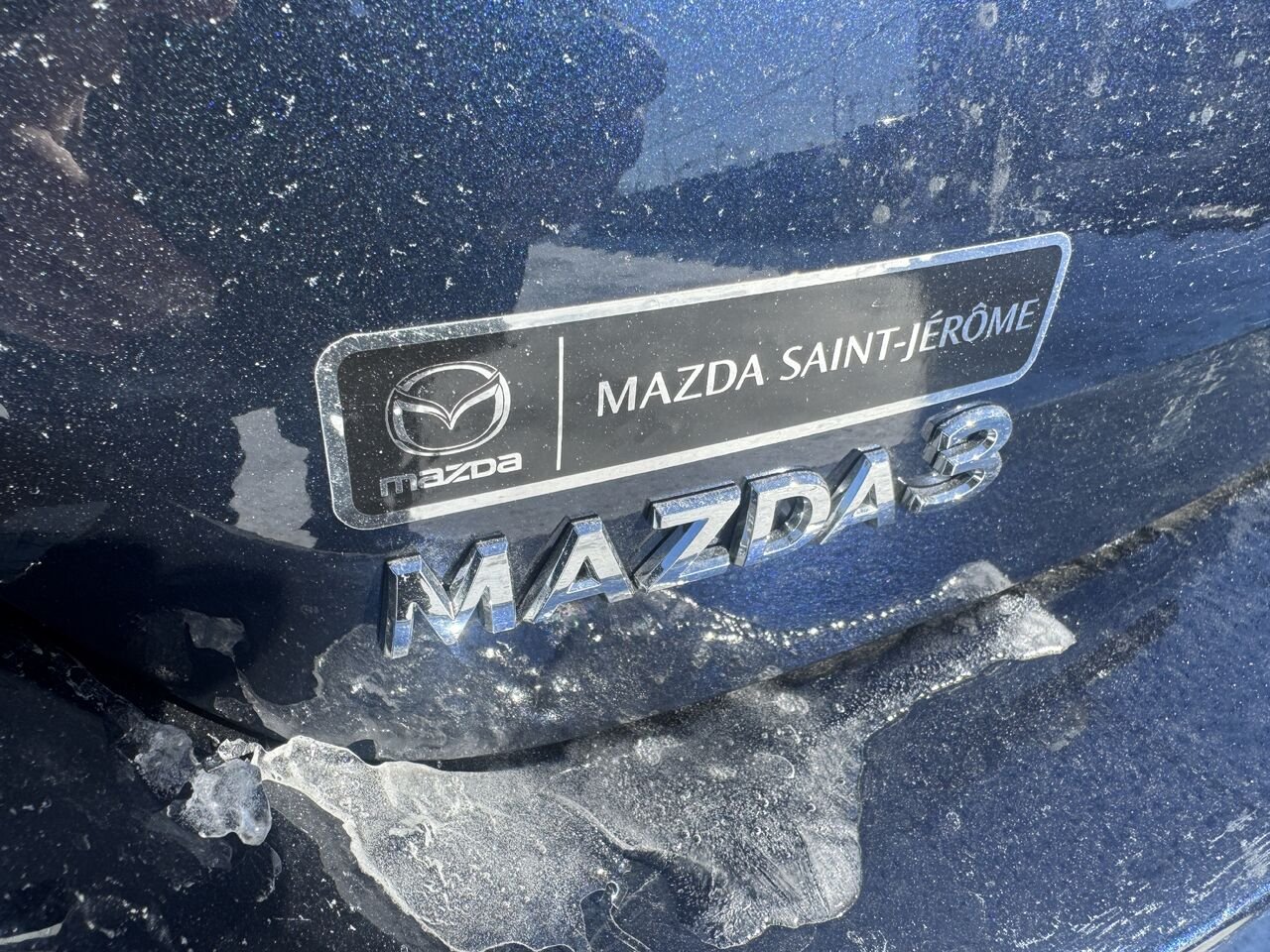 MAZDA Mazda3 GT TA 2026 Bleu cristal foncé mica Saint-Jérôme - photo #9