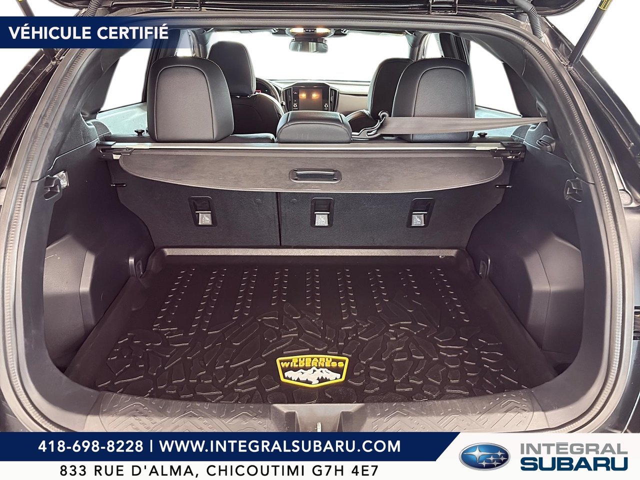 Subaru Crosstrek NIV 4S4GUHU62R3734372 2024 Noir Chicoutimi - photo #5