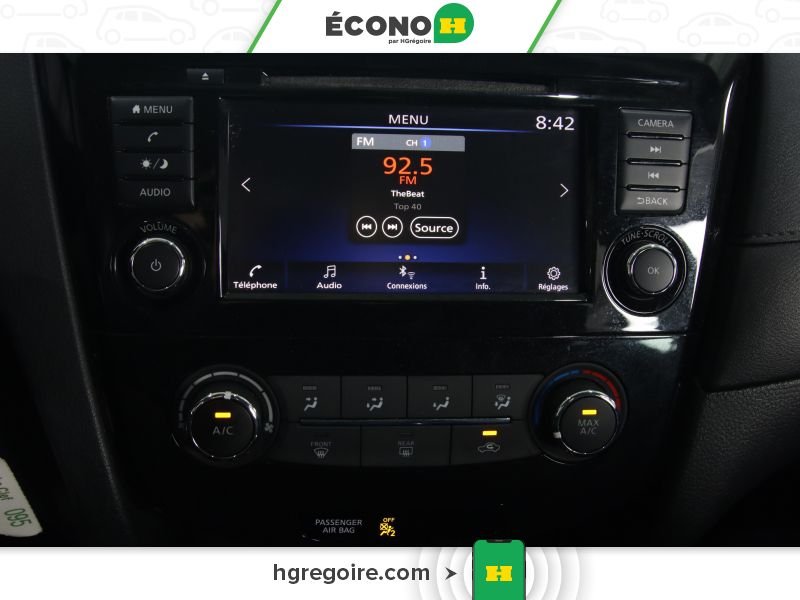 Nissan Rogue 727257 | S GR ÉLEC /AC BLUETOOTH CAMÉRA 2018 Blanc Laval - photo #9
