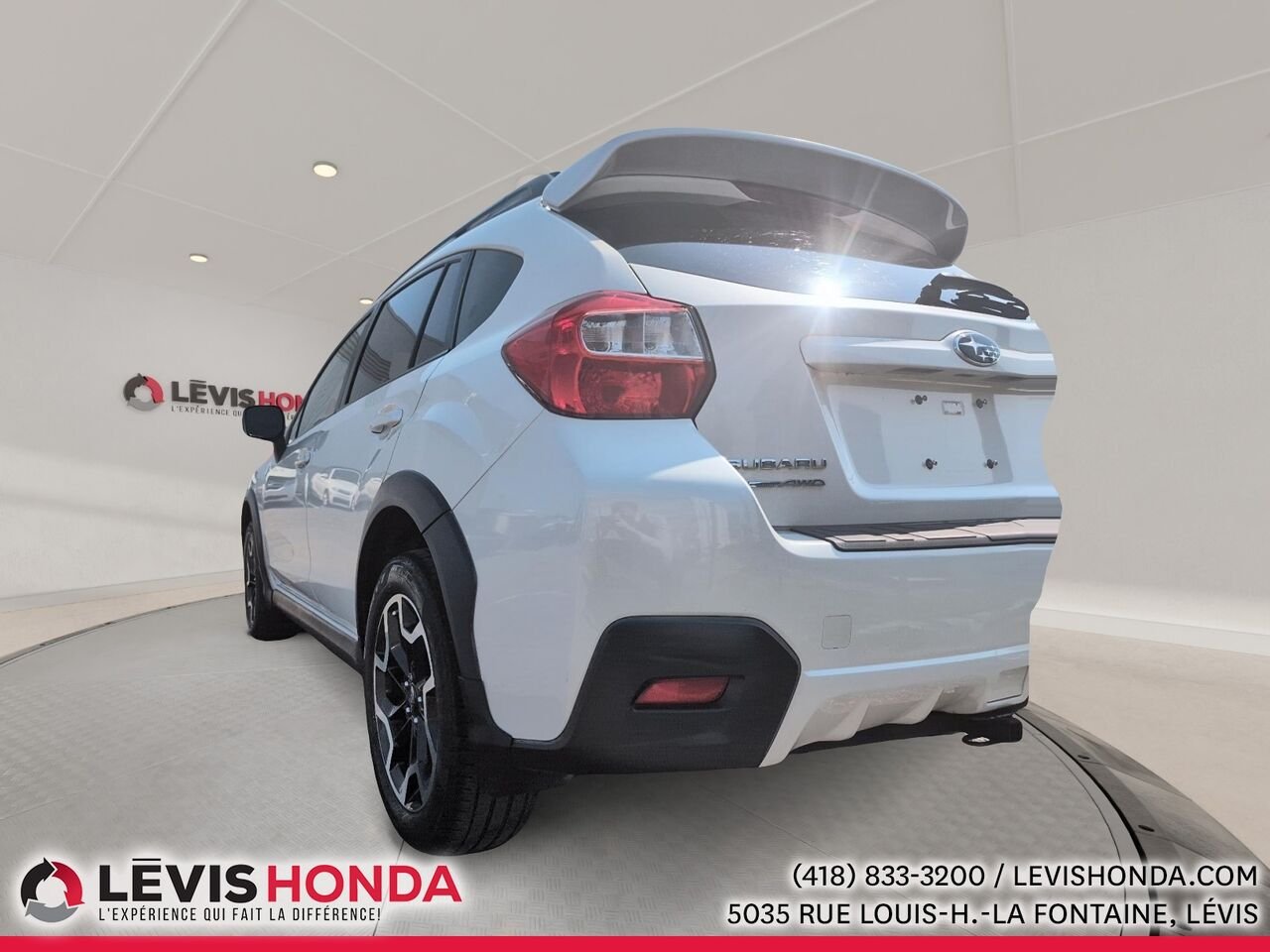 2014 Subaru XV Crosstrek 5dr Auto 2.0i Premium White Lévis - photo #11