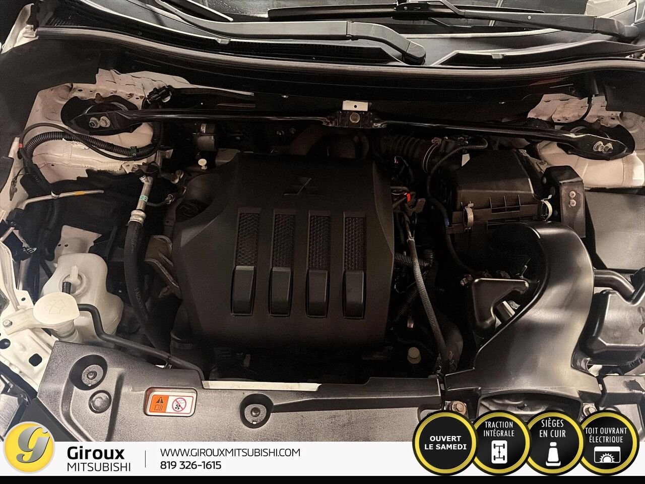 Mitsubishi Eclipse Cross 2019 Blanc Sainte-Agathe-des-Monts - photo #7