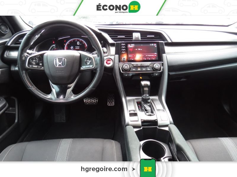 Honda Civic 2019 Blanc Laval - photo #19