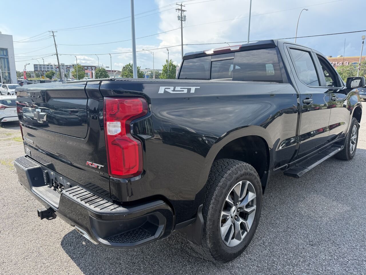 CHEVROLET SILVERADO 1500 RST RST cabine multiplace 4RM 157 po 2021 Noir Gatineau - photo #19