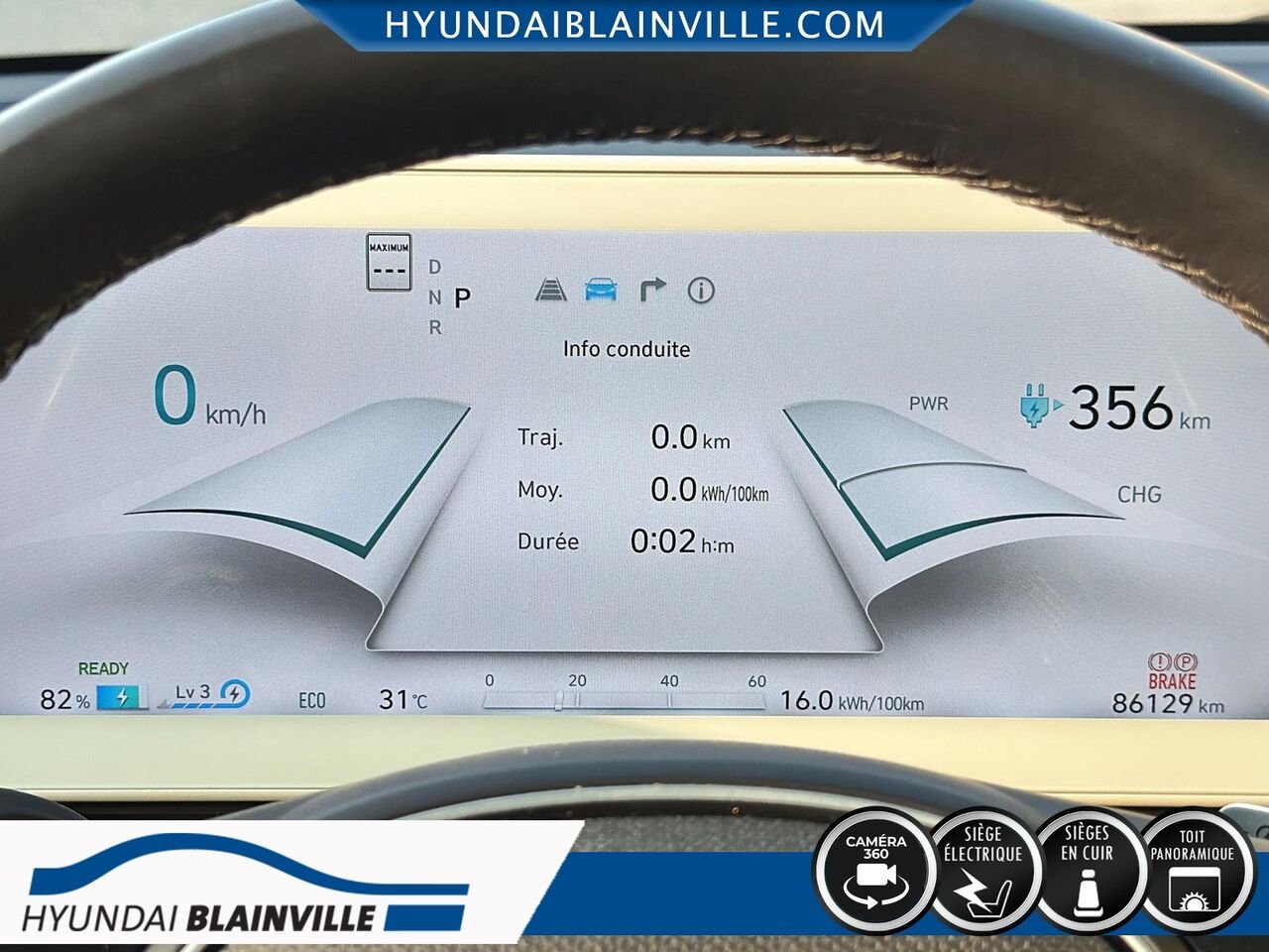 Hyundai IONIQ 5 2023 Blanc Blainville - photo #12
