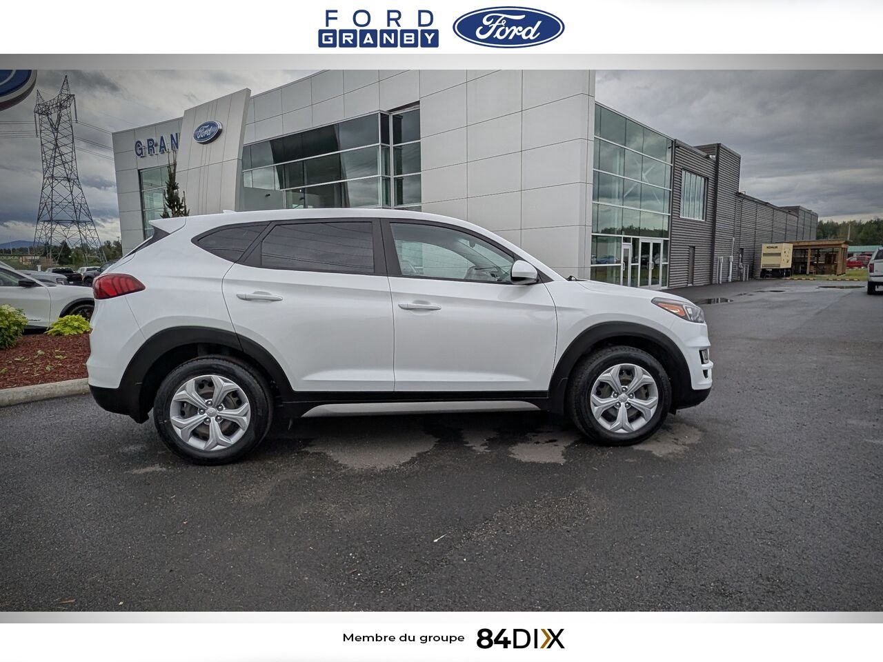 2021 Hyundai Tucson White Granby - photo #7