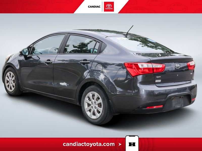 Kia Rio TA04259 | LX+ - BAS KM - AUTOMATIQUE - GR ÉLECTR 2013 Gris Laval - photo #5