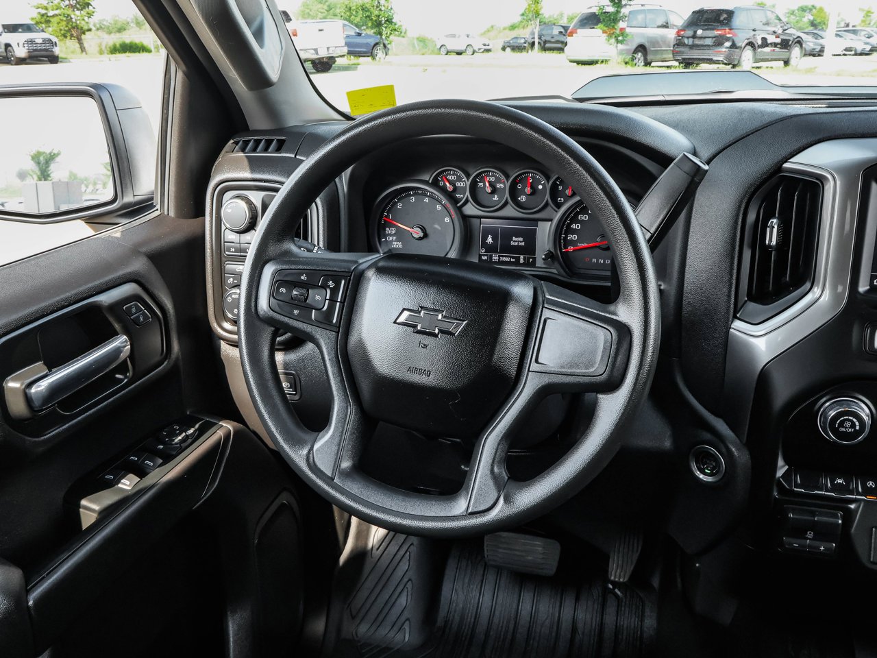 2024 Chevrolet Silverado 1500 4WD Crew Cab 147 Custom Trail Boss White Sherwood Park - photo #17