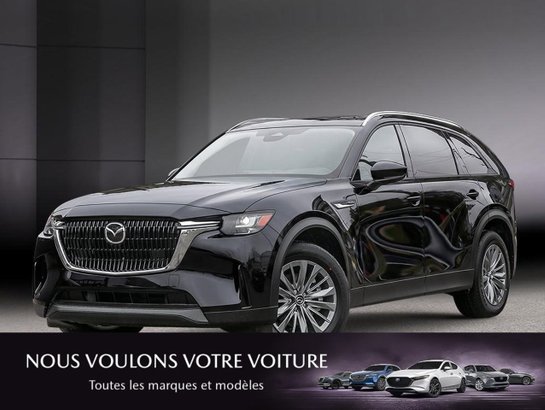Mazda CX-90 hybride rechargeable 2026 2026 Noir de jais mica