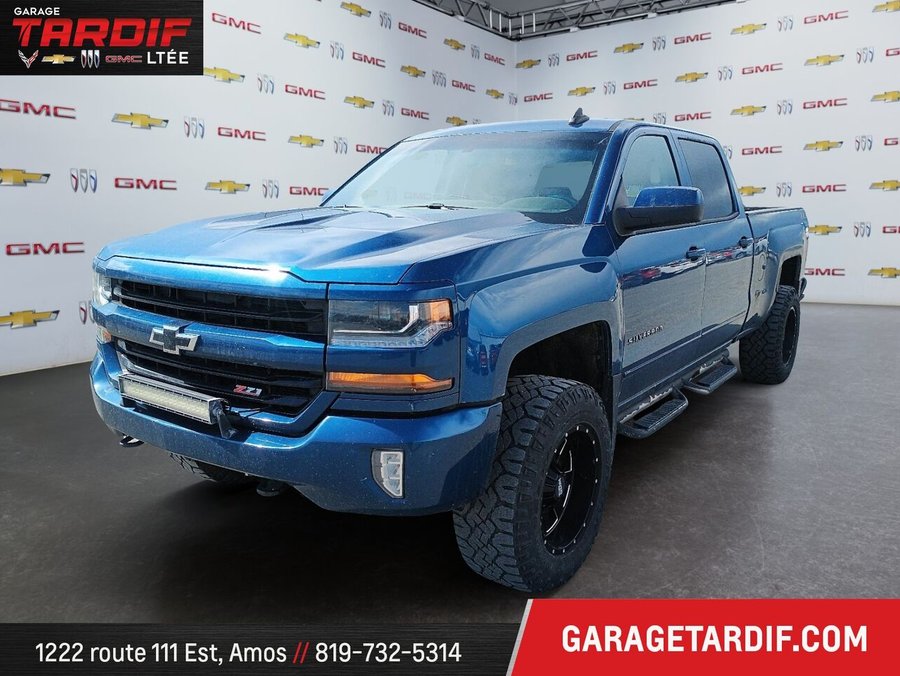 2018 CHEVROLET SILVERADO 1500 4RM, EMP. COURT, CABINE 2018 Blue