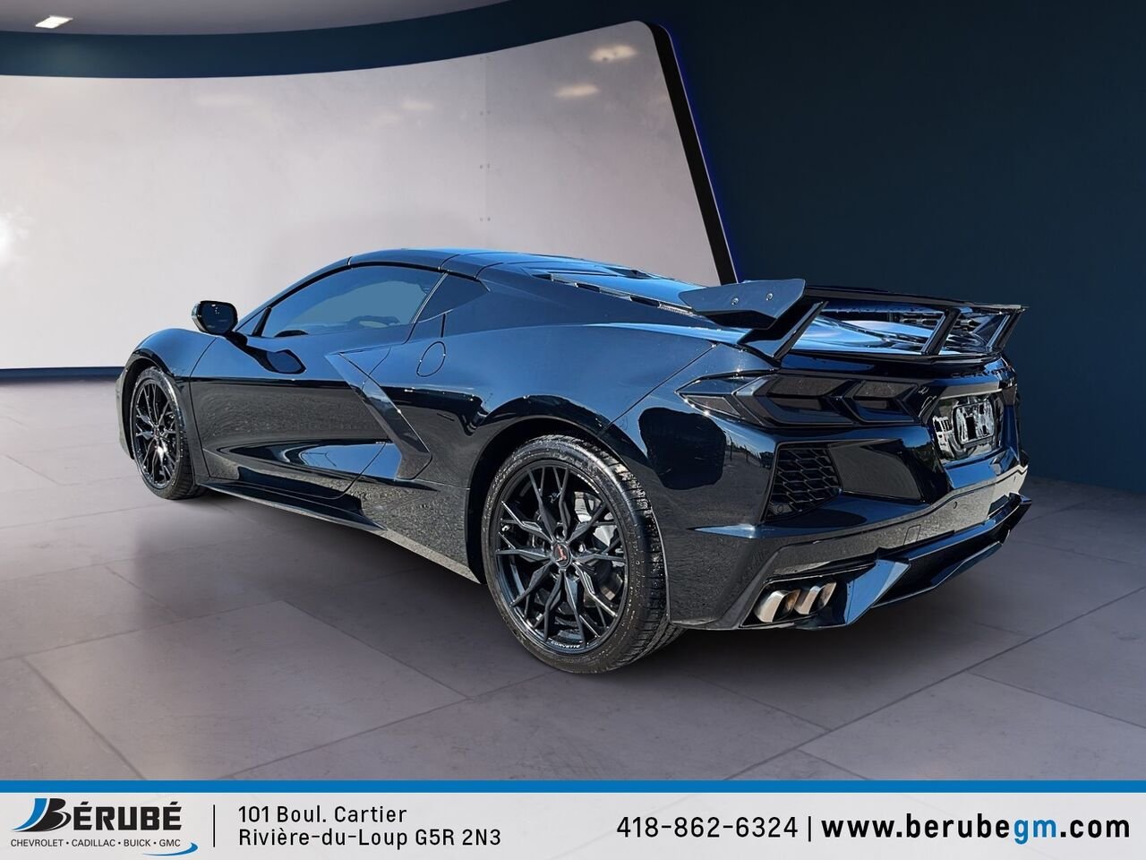 2025 CHEVROLET STINGRAY COUPE Stingray coupé 2 portes avec 1LT Black Rivière-du-Loup - photo #3