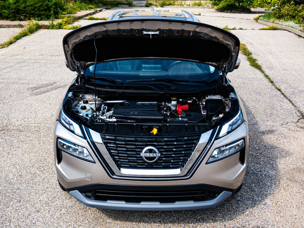 2023 Nissan Rogue AWD SV Moonroof Beige Sherwood Park - photo #8