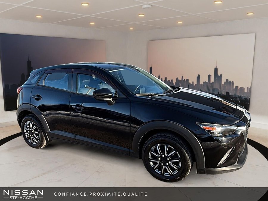 Mazda CX-3 Traction intégrale, 4 portes GS 2017 Noir