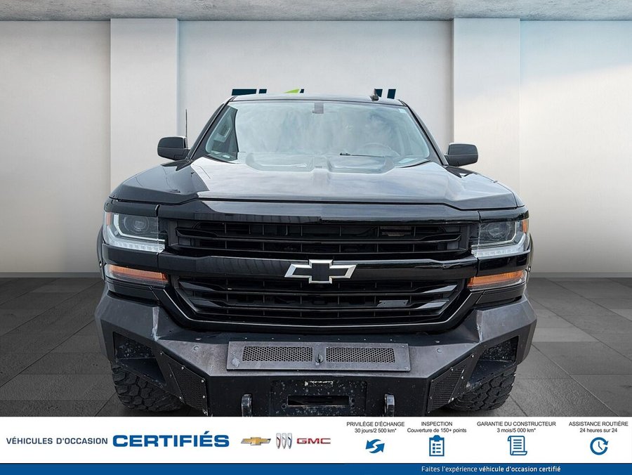 CHEVROLET SILVERADO LT cabine multiplace 153 po 4RM avec 2LT 2018 Noir