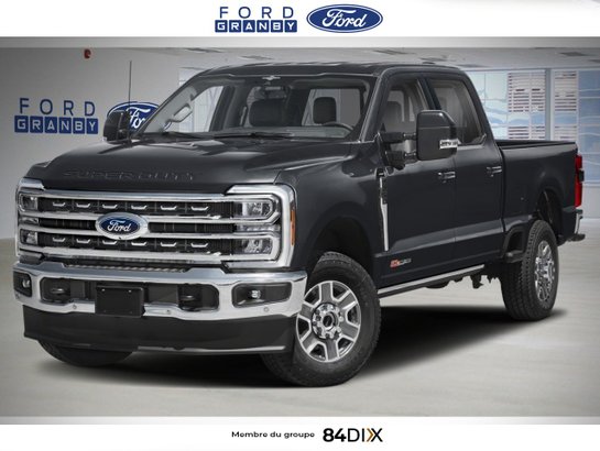 Ford Super Duty F-250 SRW LARIAT cabine 6 places 4RM caisse de 8 pi 2026 Noir agate métallisé